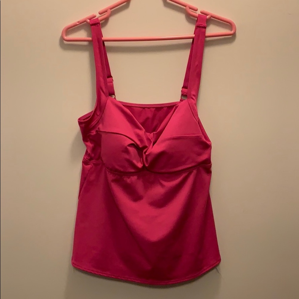 TYR Pink Tankini Top